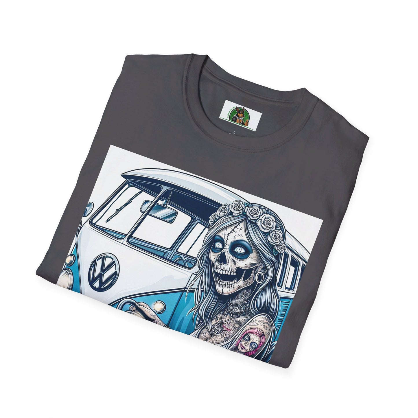 Zombie Girl T-Shirt Printify