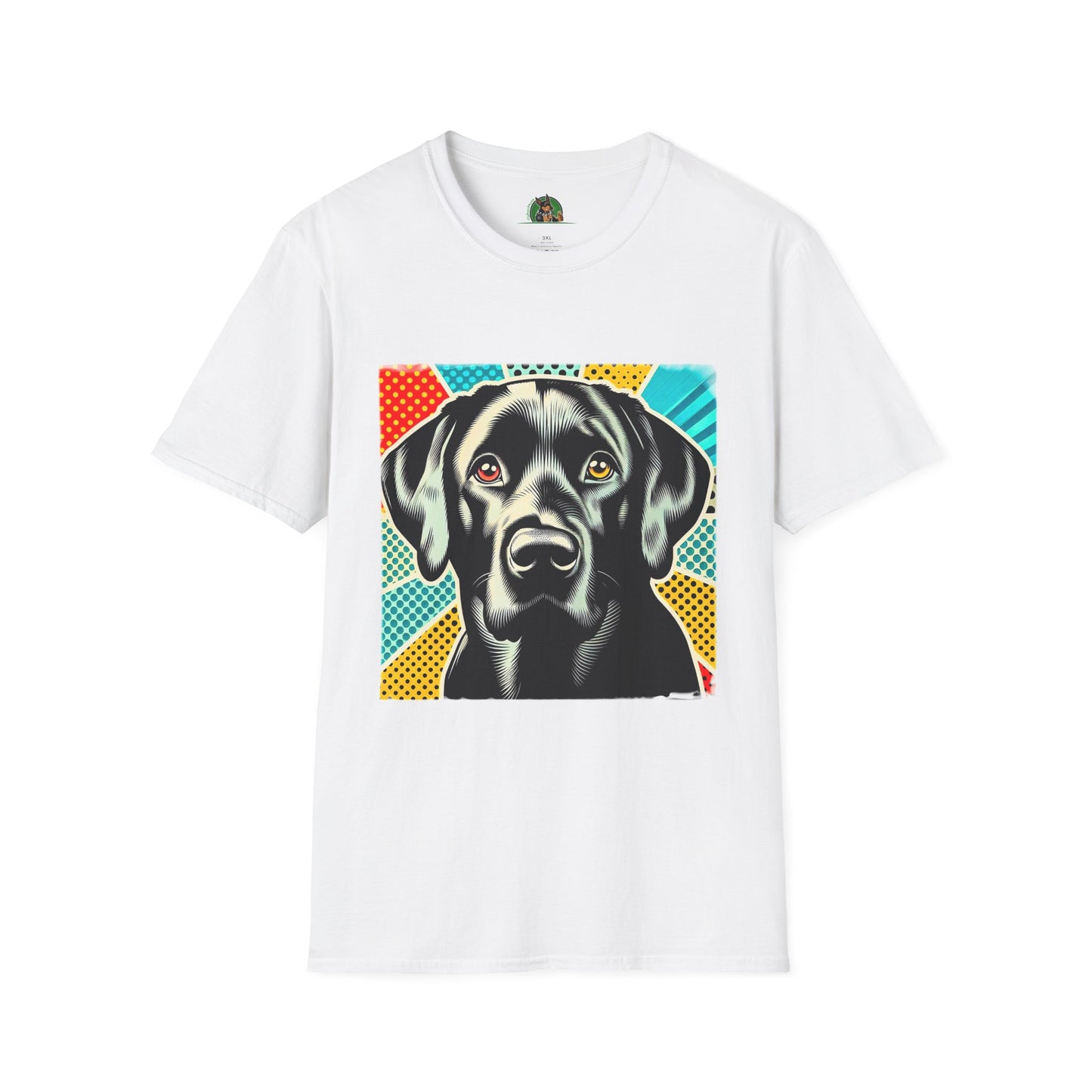 Labrador Retriever black beauty shirt T-Shirt Printify XS White