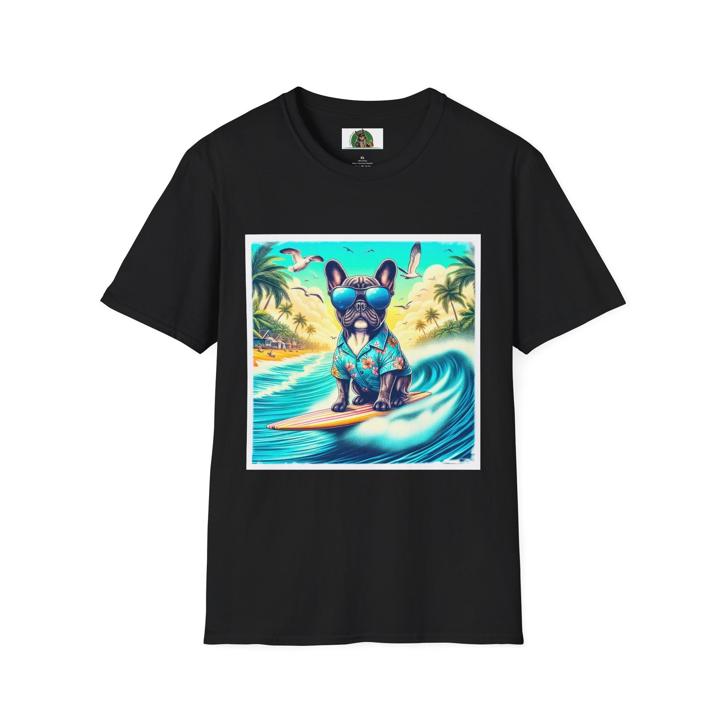 French Bulldog T-Shirt Printify XS Black