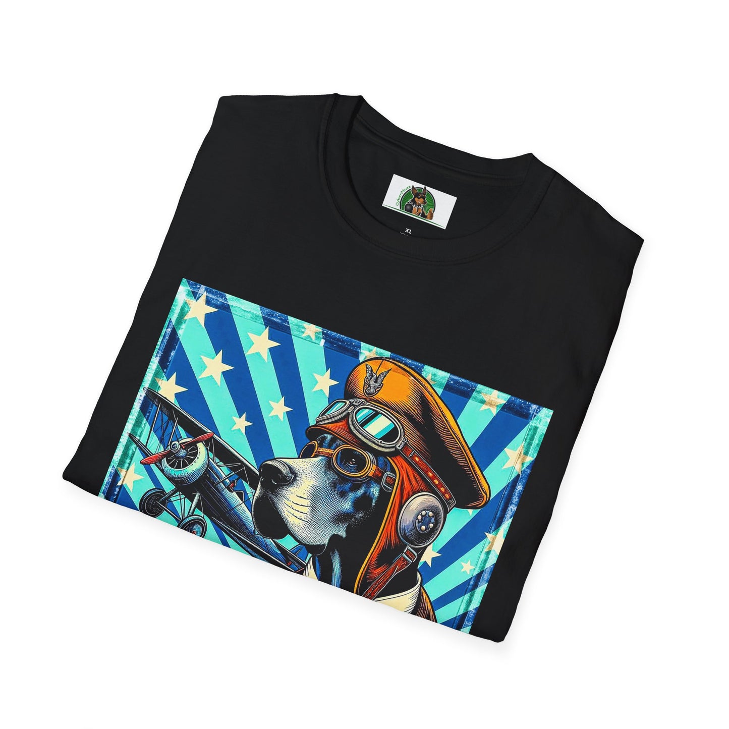 Great Dane American dream shirt T-Shirt Printify