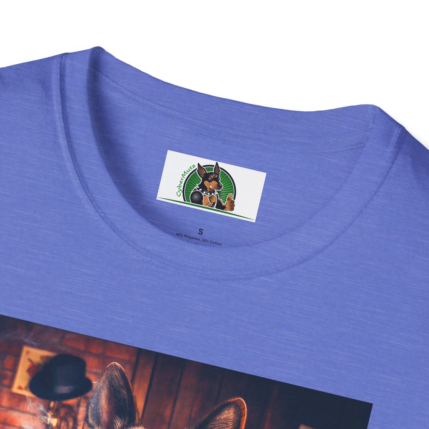 German Shepherd smoking a cigar shirt
