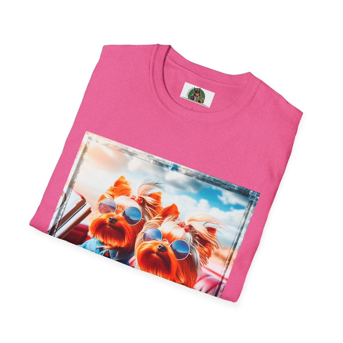 Wacky Yorkie T-Shirt Printify