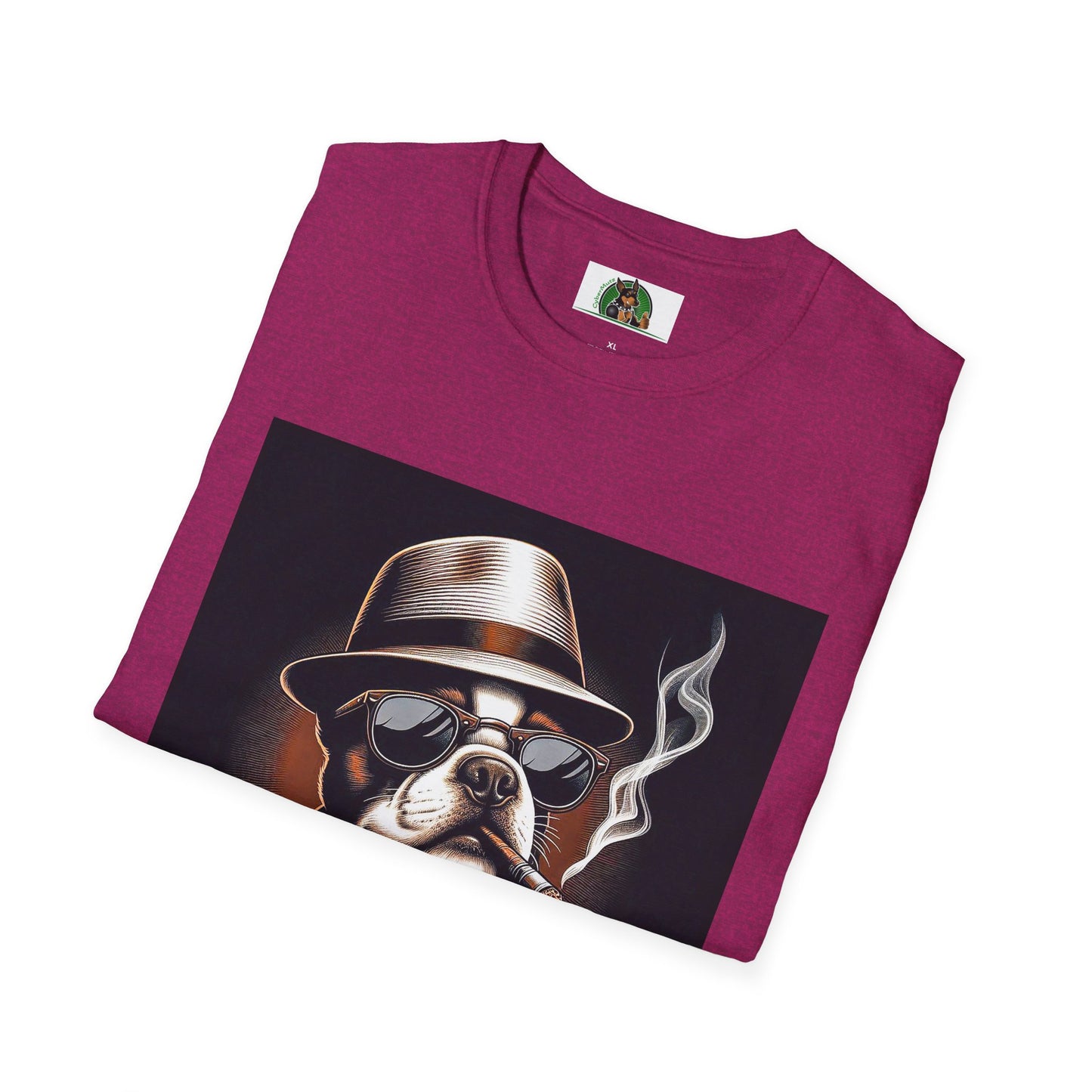 Boston Terrier Smoking T-shirt