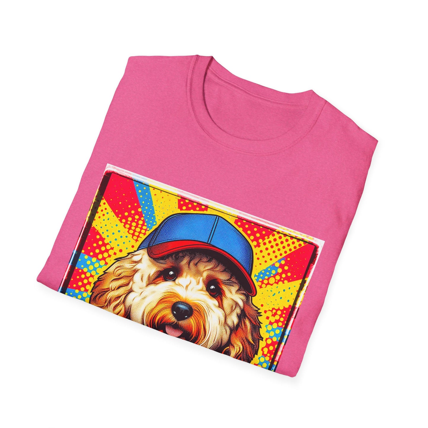 CockerPoo American baseball t shirt