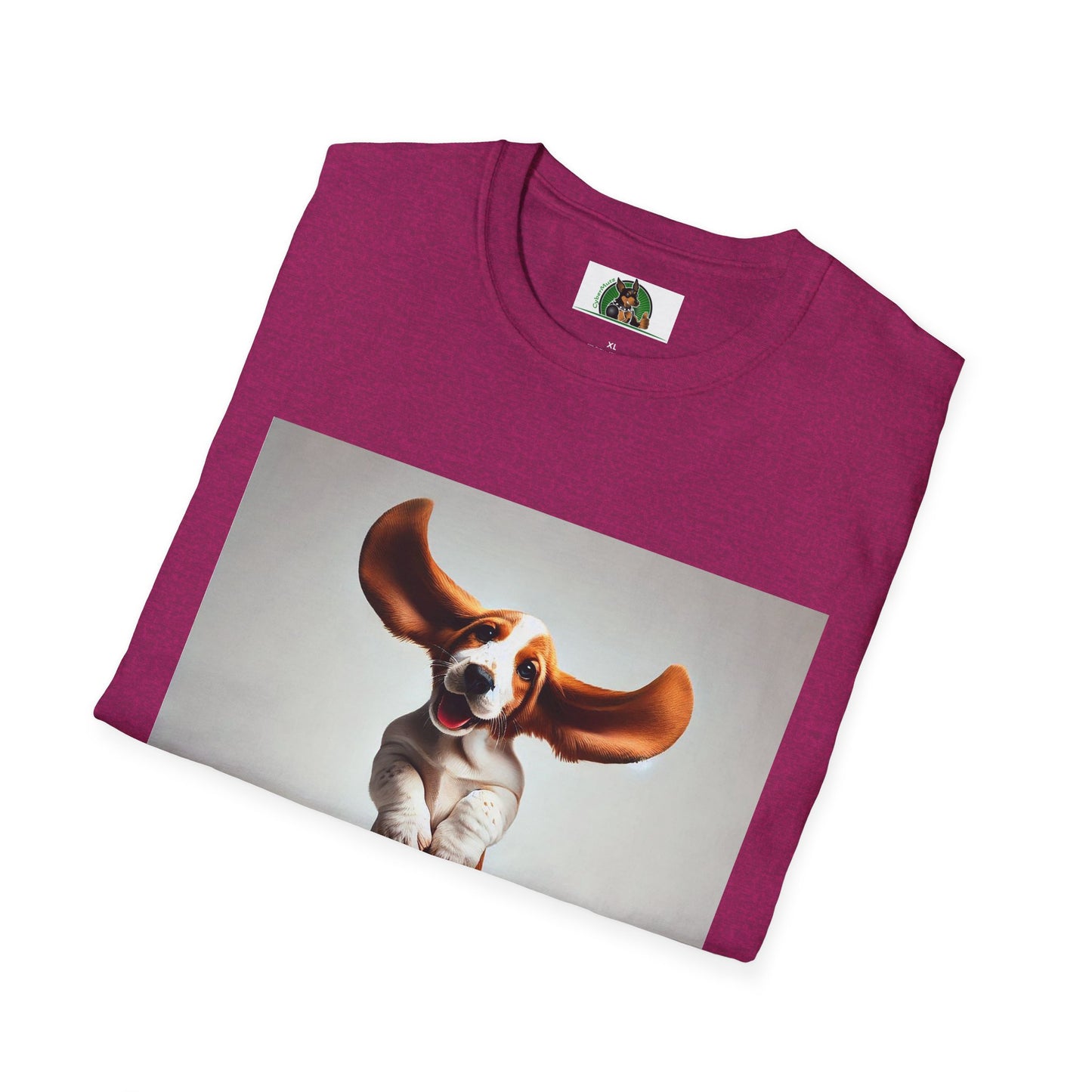 Bassett Hound T-Shirt - Dancing Dog Design