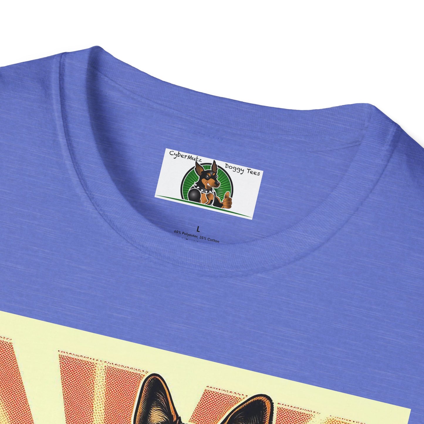 German Shepherd in a Wacky Little Car T-Shirt Printify