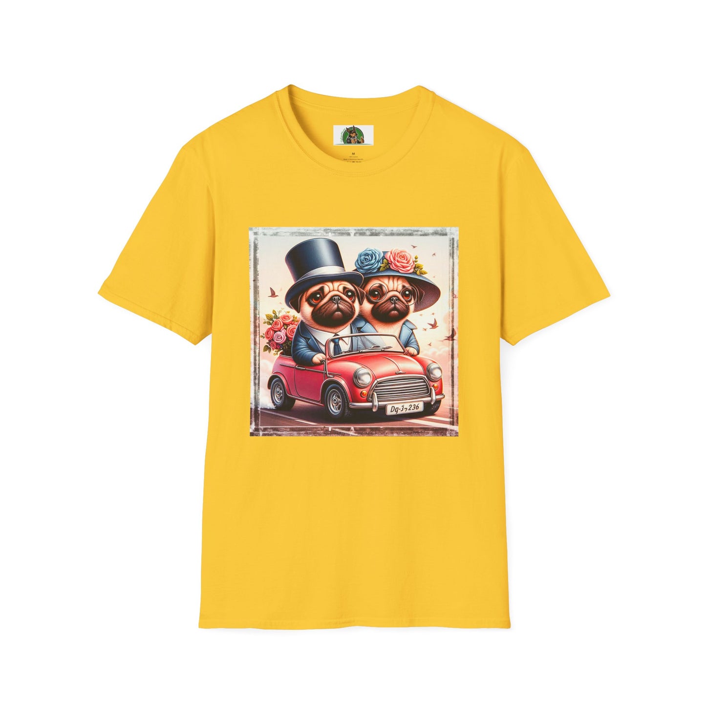 Wacky Pugs T-Shirt Printify S Daisy