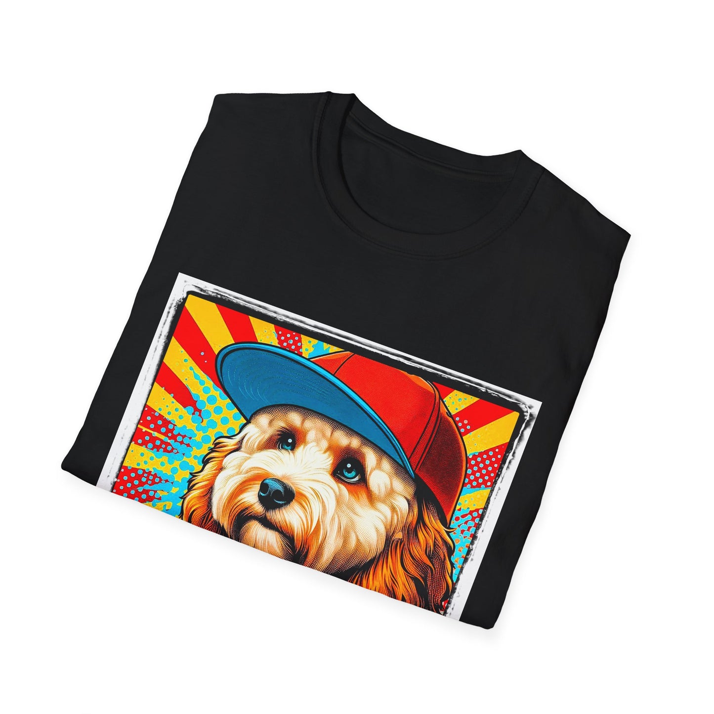 CockerPoo American baseball t shirt T-Shirt Printify