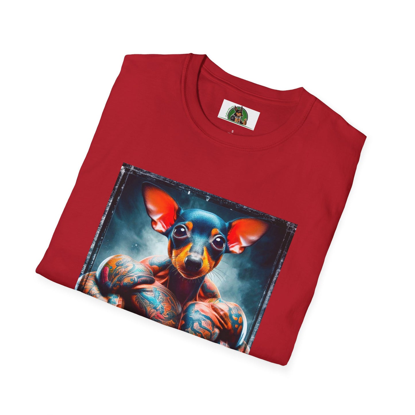 Rat Terrier T-Shirt muscles