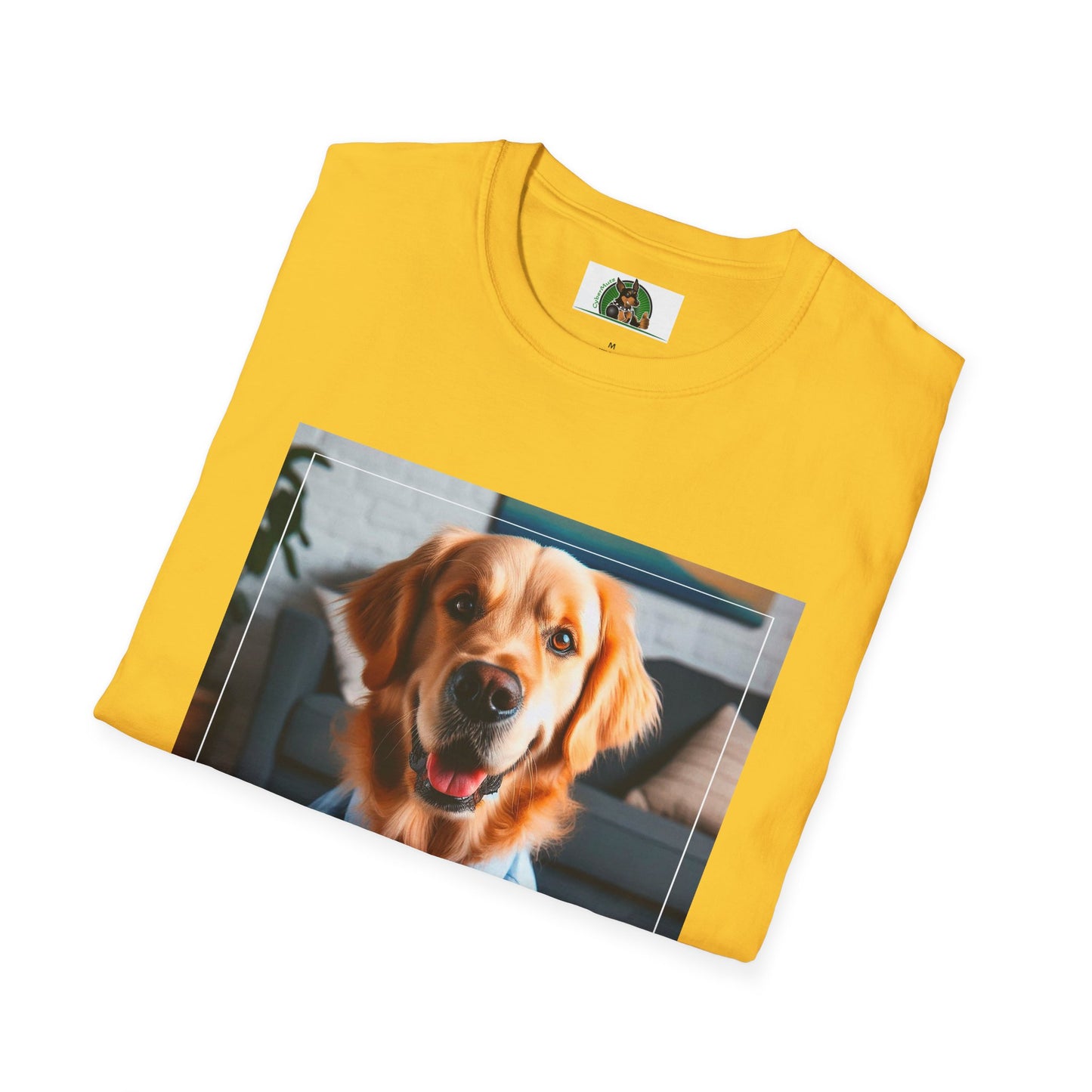 Golden Retriever working professional shirt