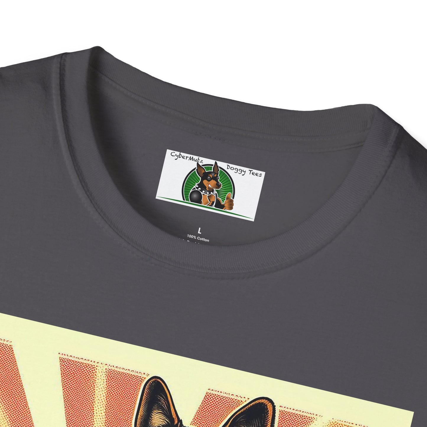 German Shepherd in a Wacky Little Car T-Shirt Printify