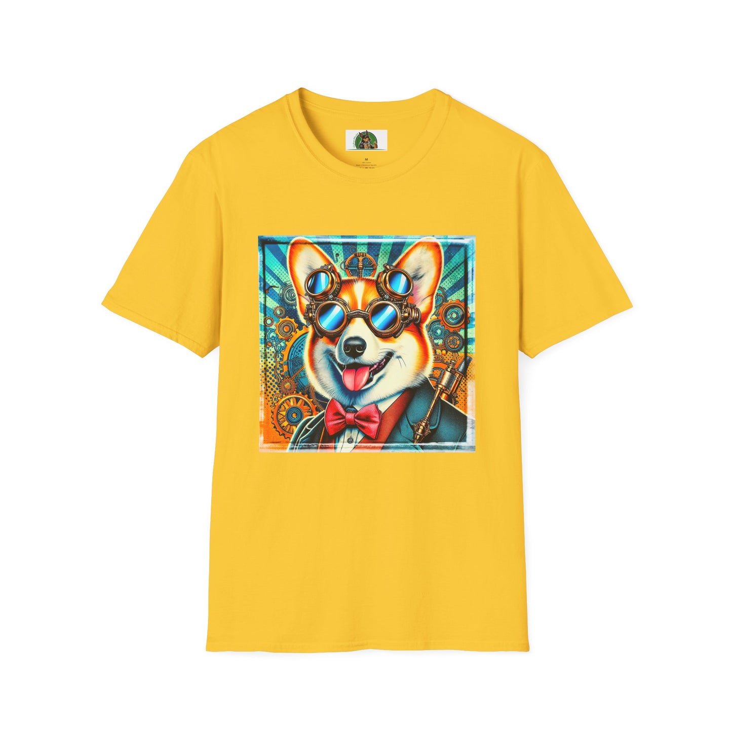 Pembroke Welsh Corgi steam punk T-Shirt Printify S Daisy