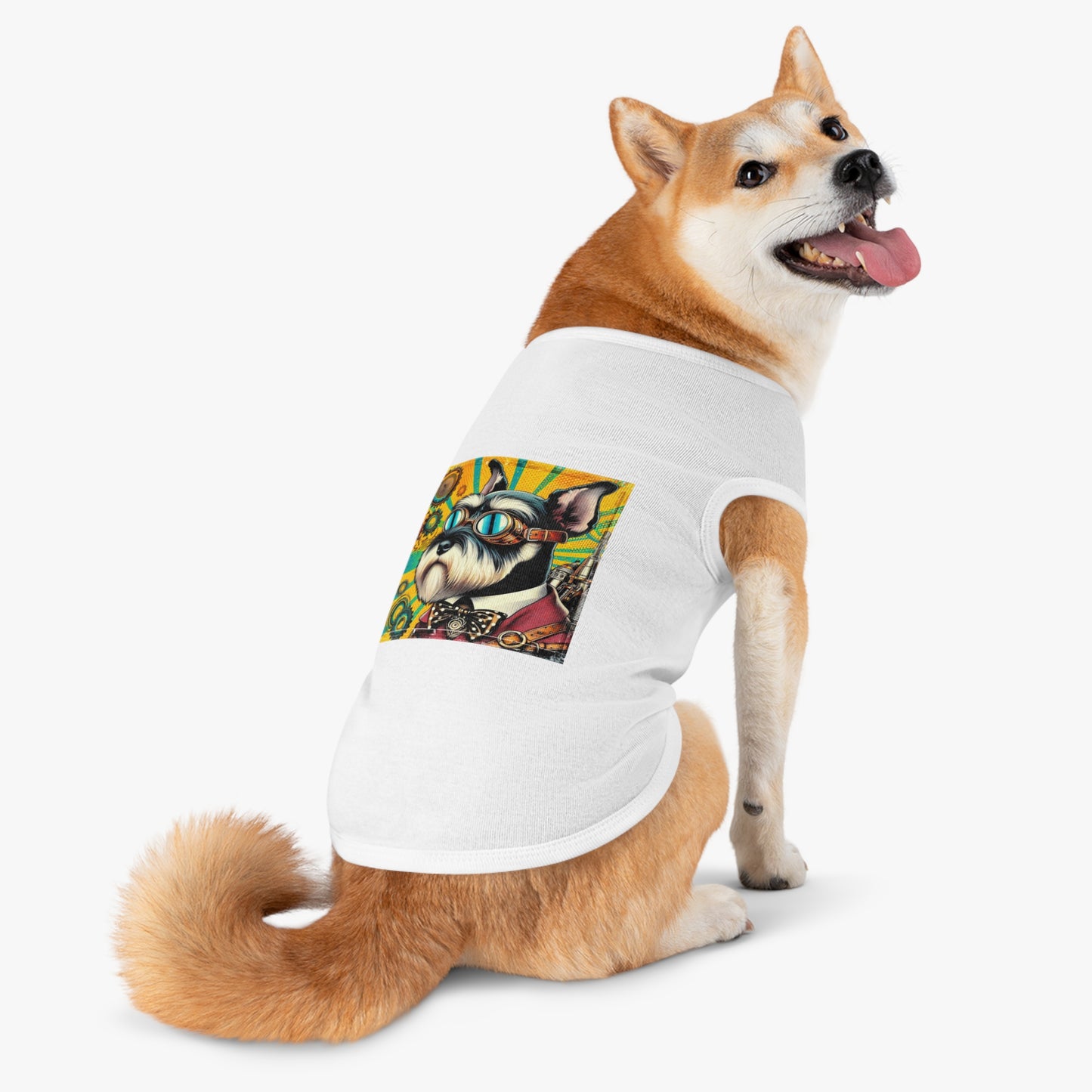 Miniature Schnauzer fun gears shirt