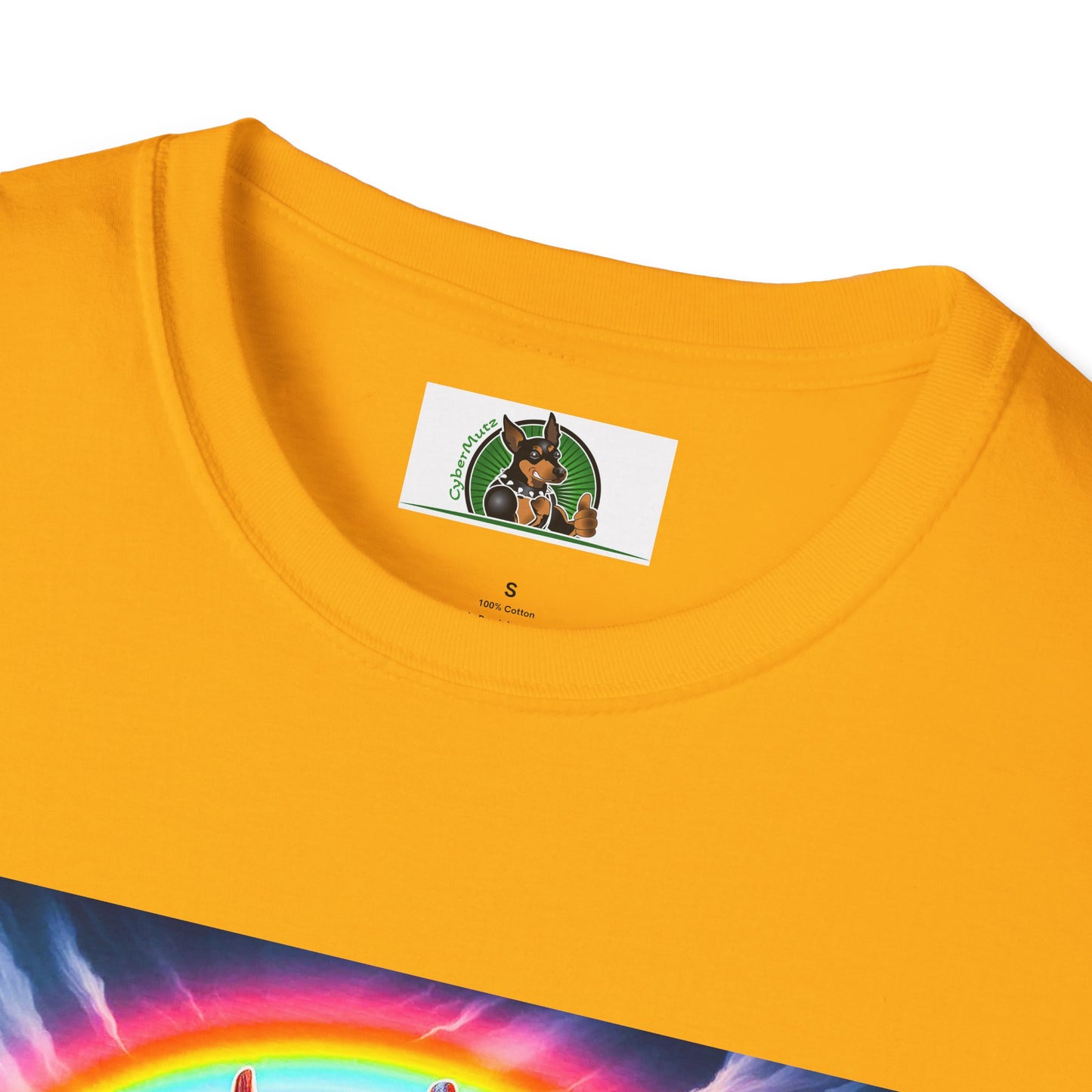 Pit Bull colorful bridge shirt