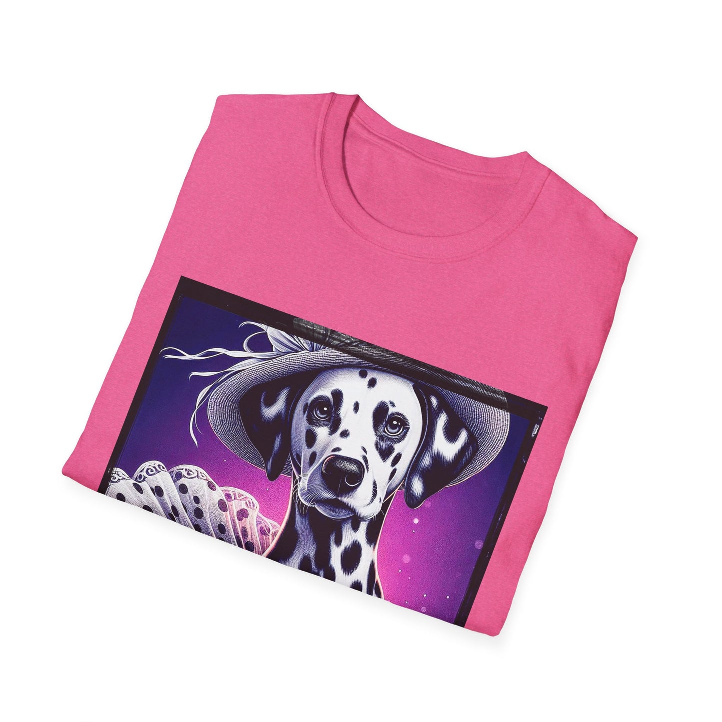 Dalmatian polka dot queen t shirt