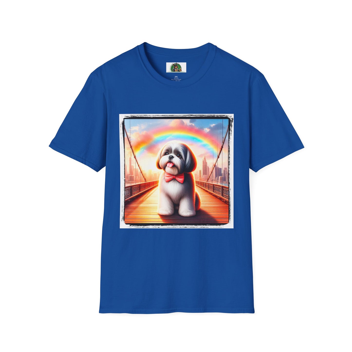 Shih Tzu rainbow shirt T-Shirt Printify XS Royal