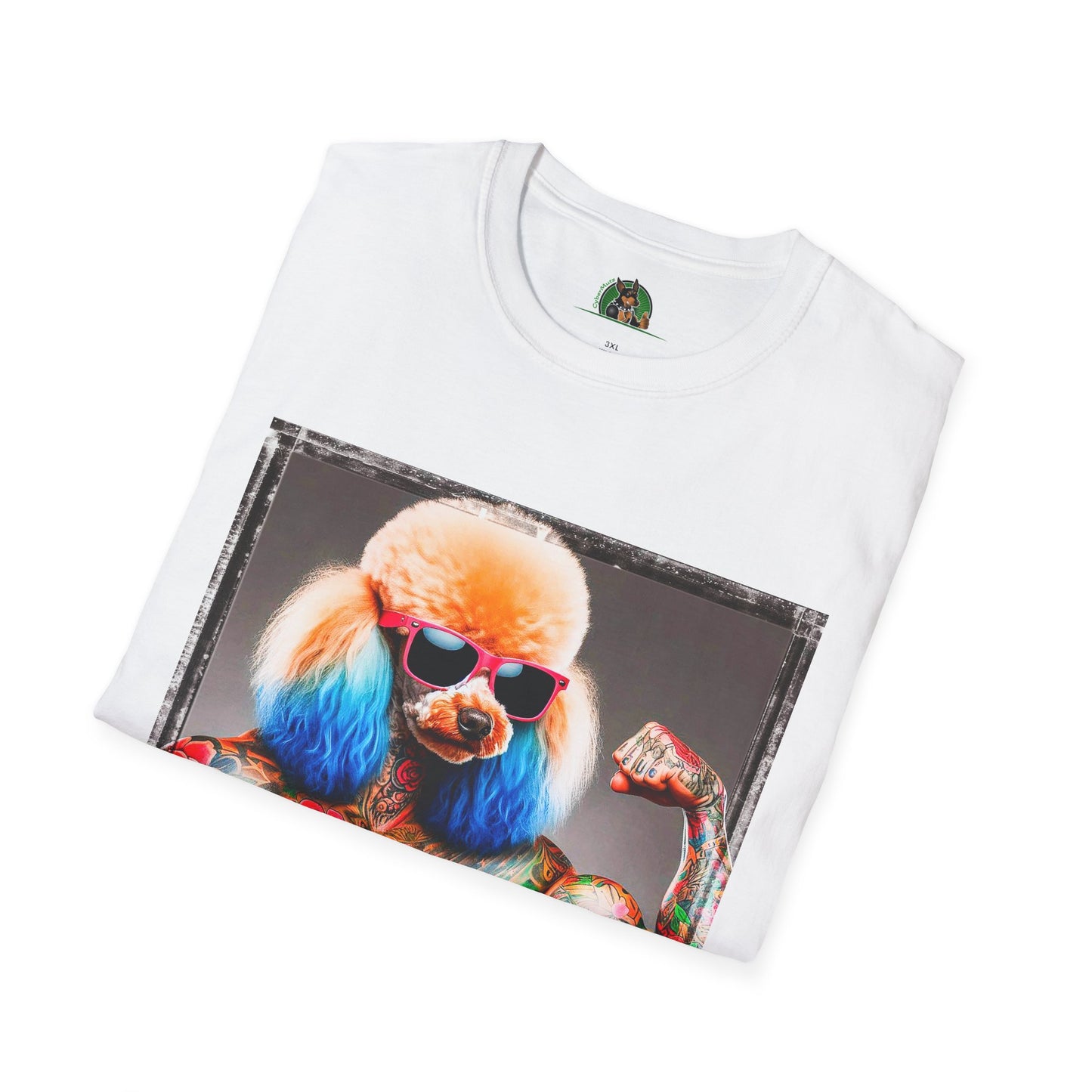 Poodle personal trainer shirt T-Shirt Printify