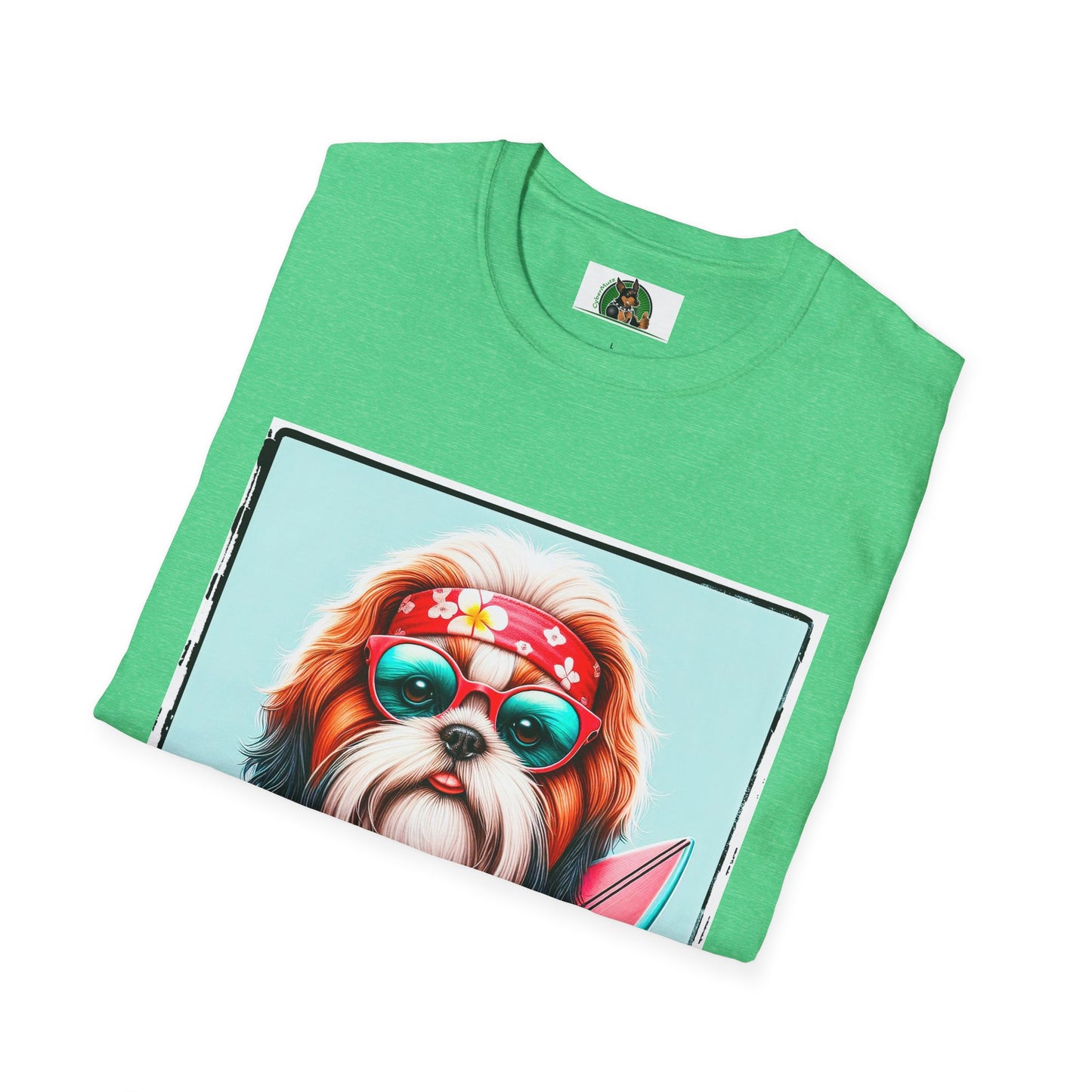 Shih Tzu surfer shirt