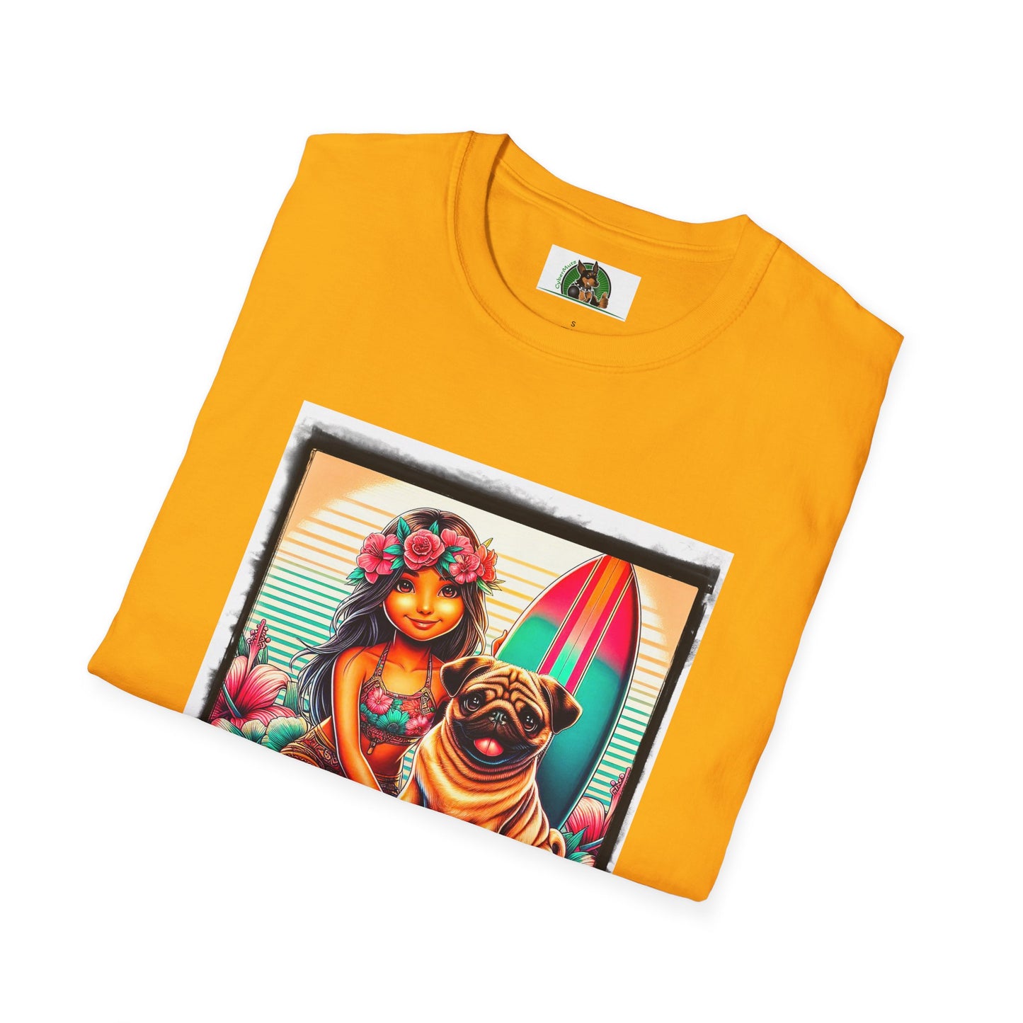 Pugs T-Shirt Printify
