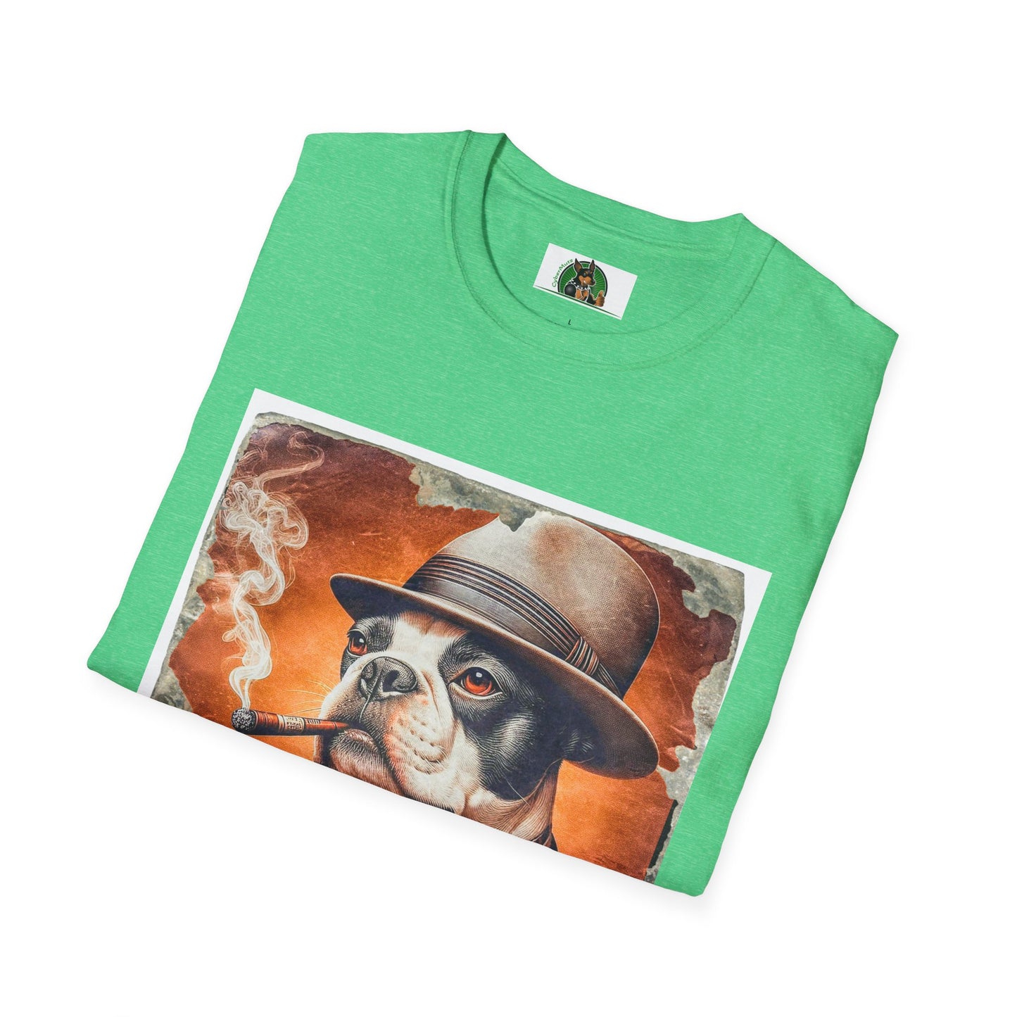 Boston Terrier Smoking T-Shirt