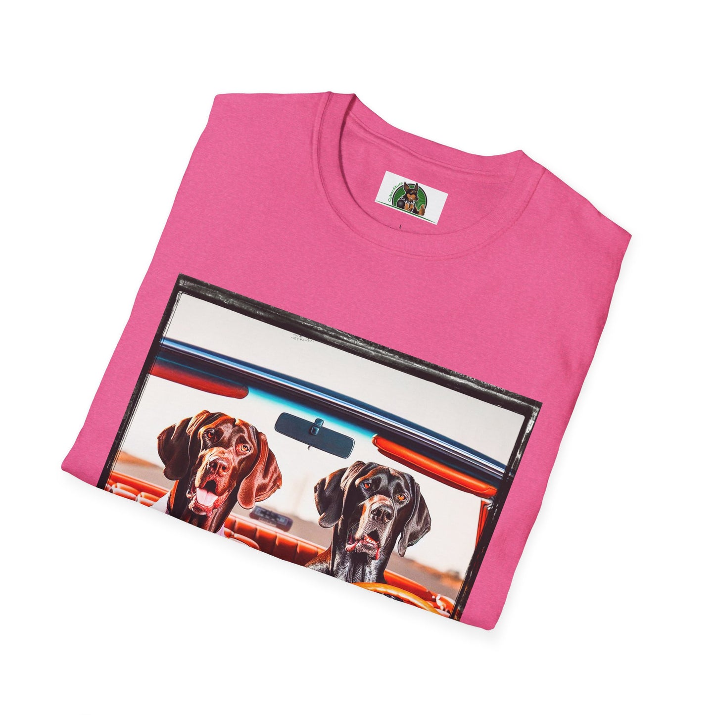 Wacky German Shorthaired Pointer friends hangout t shirt