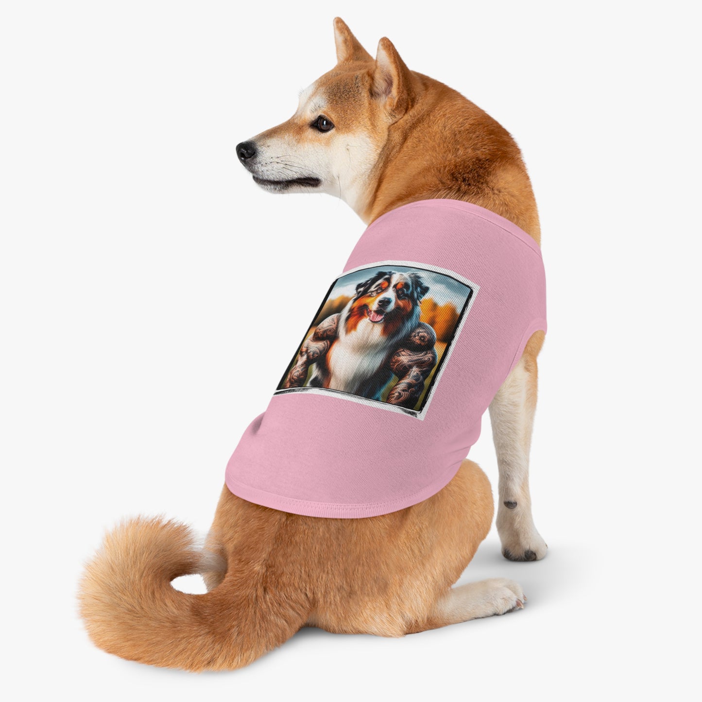 Pet Tank Top Australian Shepherd Pets Printify