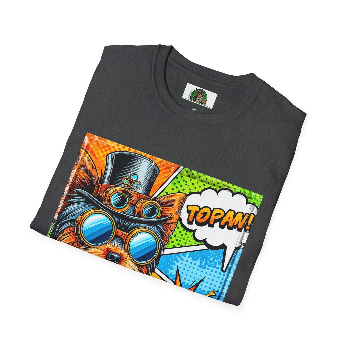 Yorkie pop art shirt T-Shirt Printify