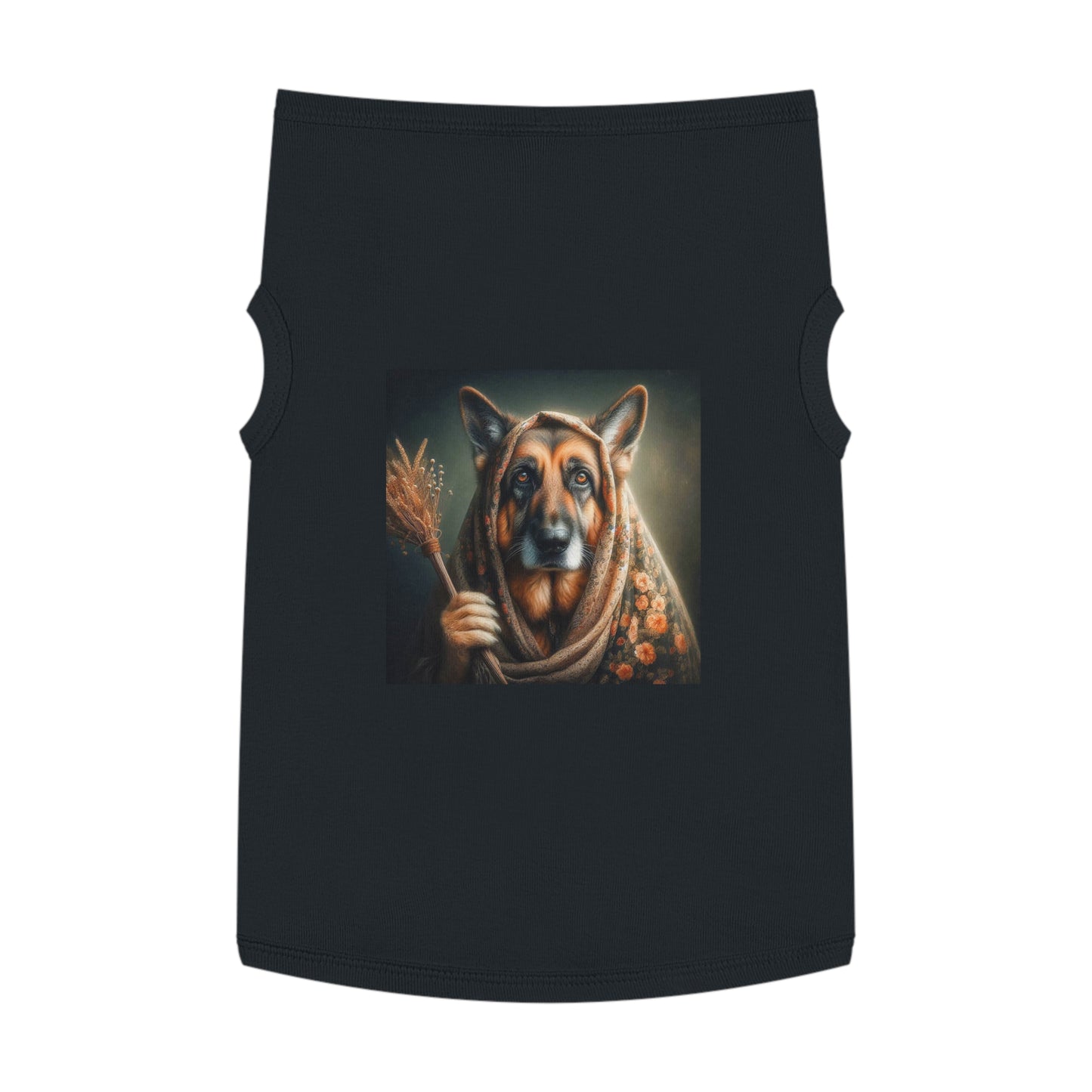 German Shepherd old man Pets Printify XL Black