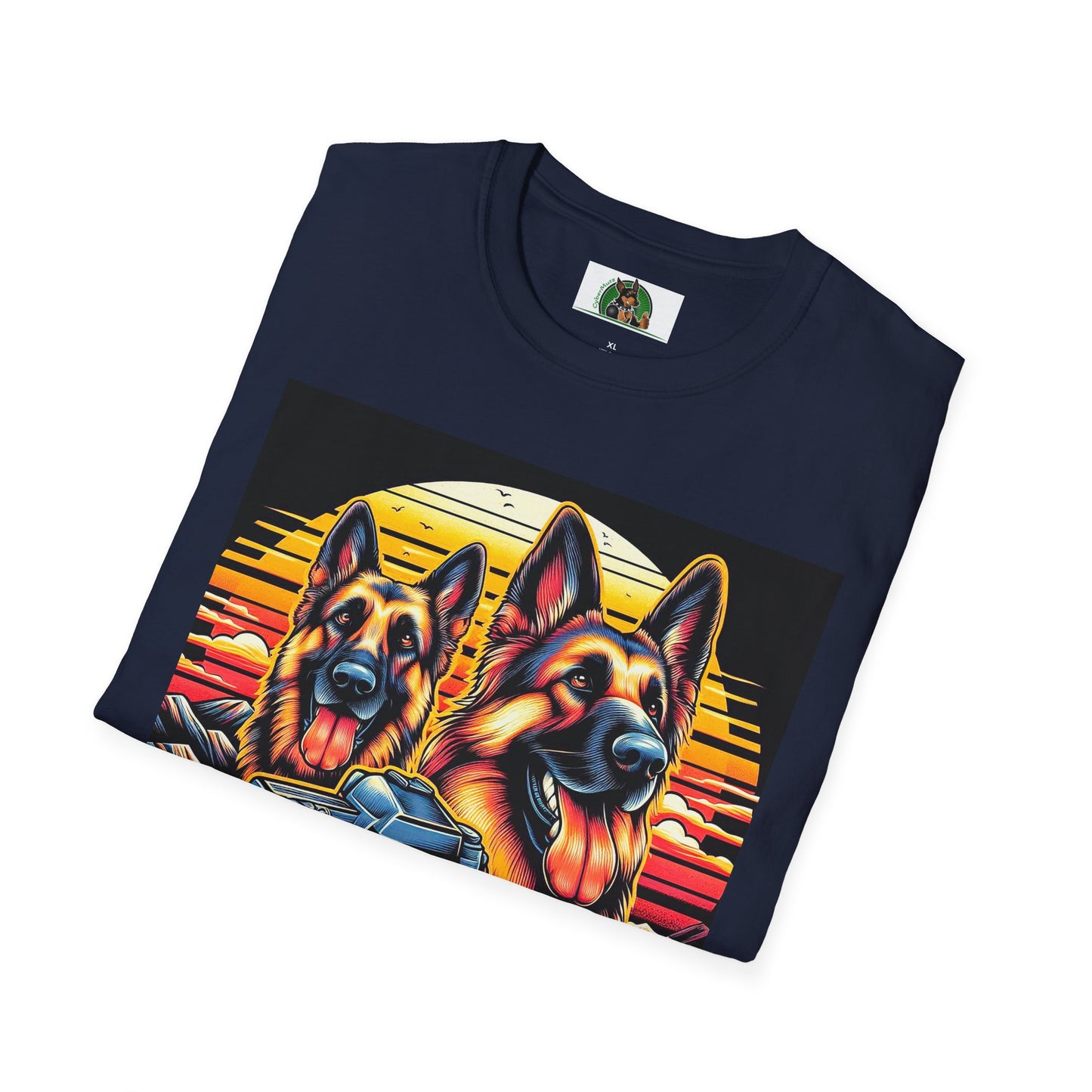 German Shepherd photographer Frirnds shirt T-Shirt Printify