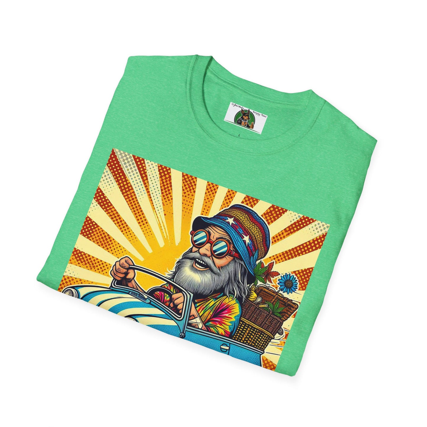 Wacky Retired Dude T-Shirt Printify