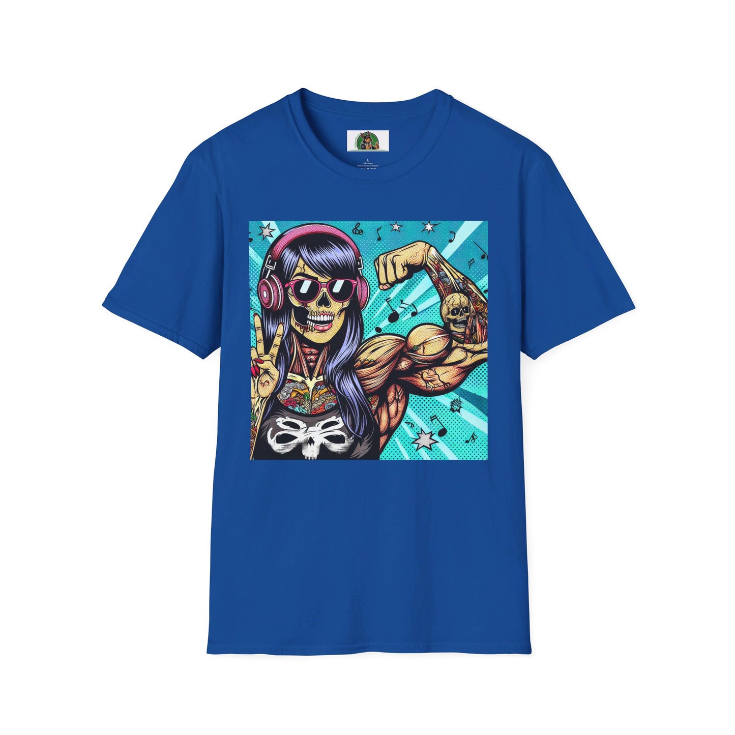 Zombie Girl T-Shirt Printify S Royal