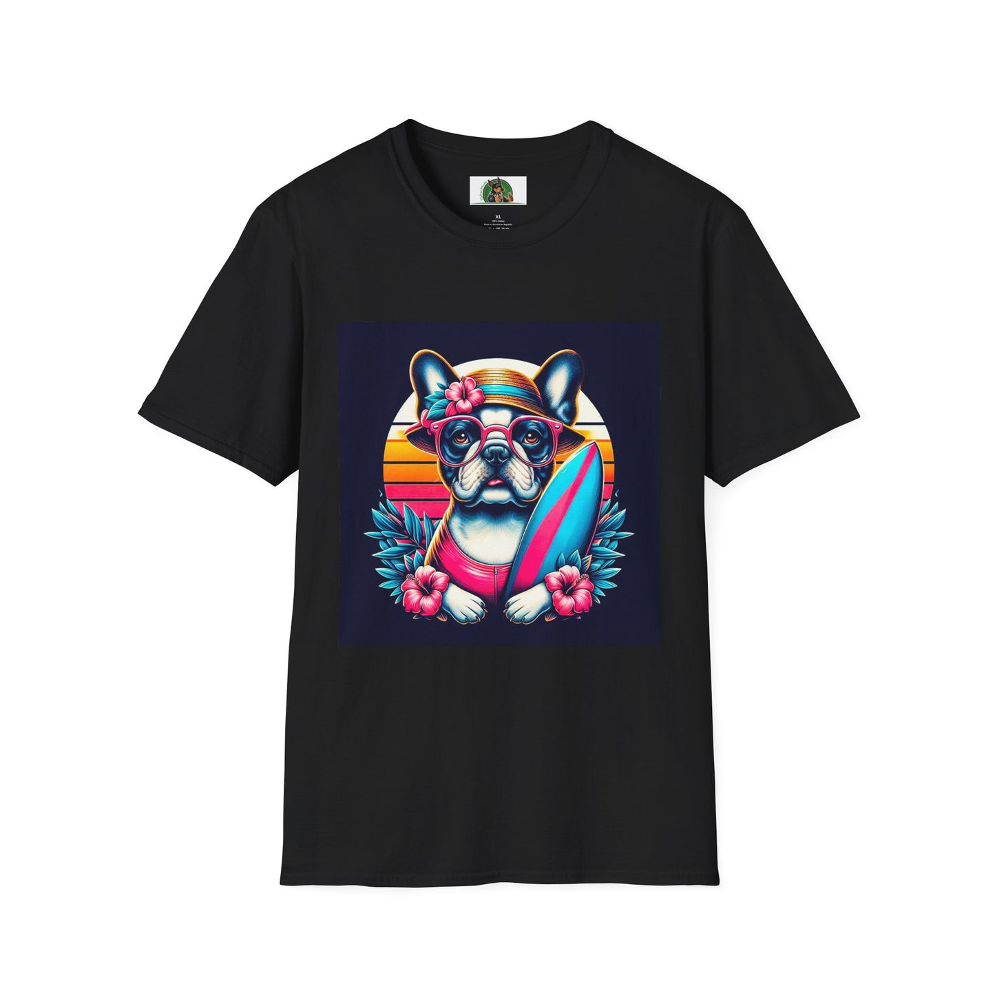 French Bulldog T-Shirt Printify XS Black