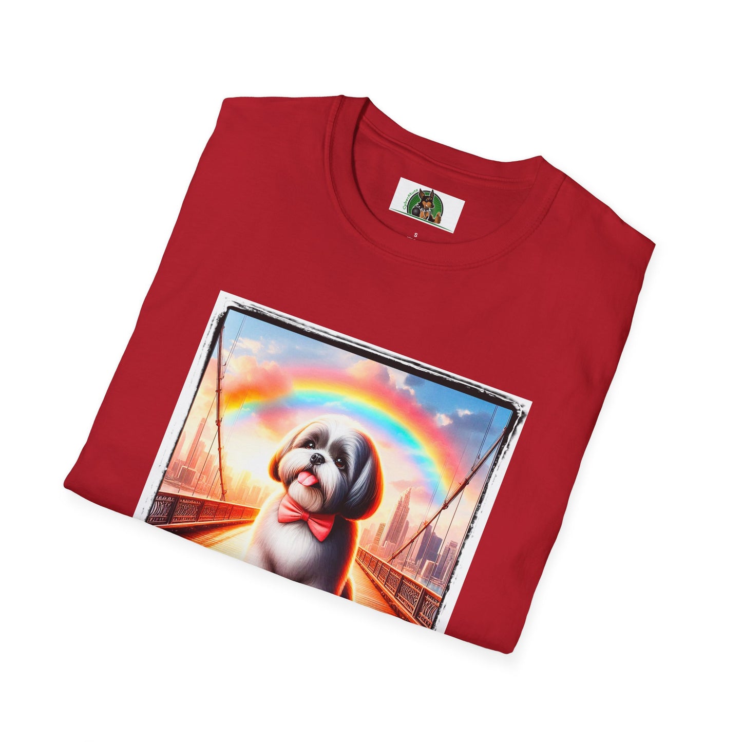 Shih Tzu rainbow shirt