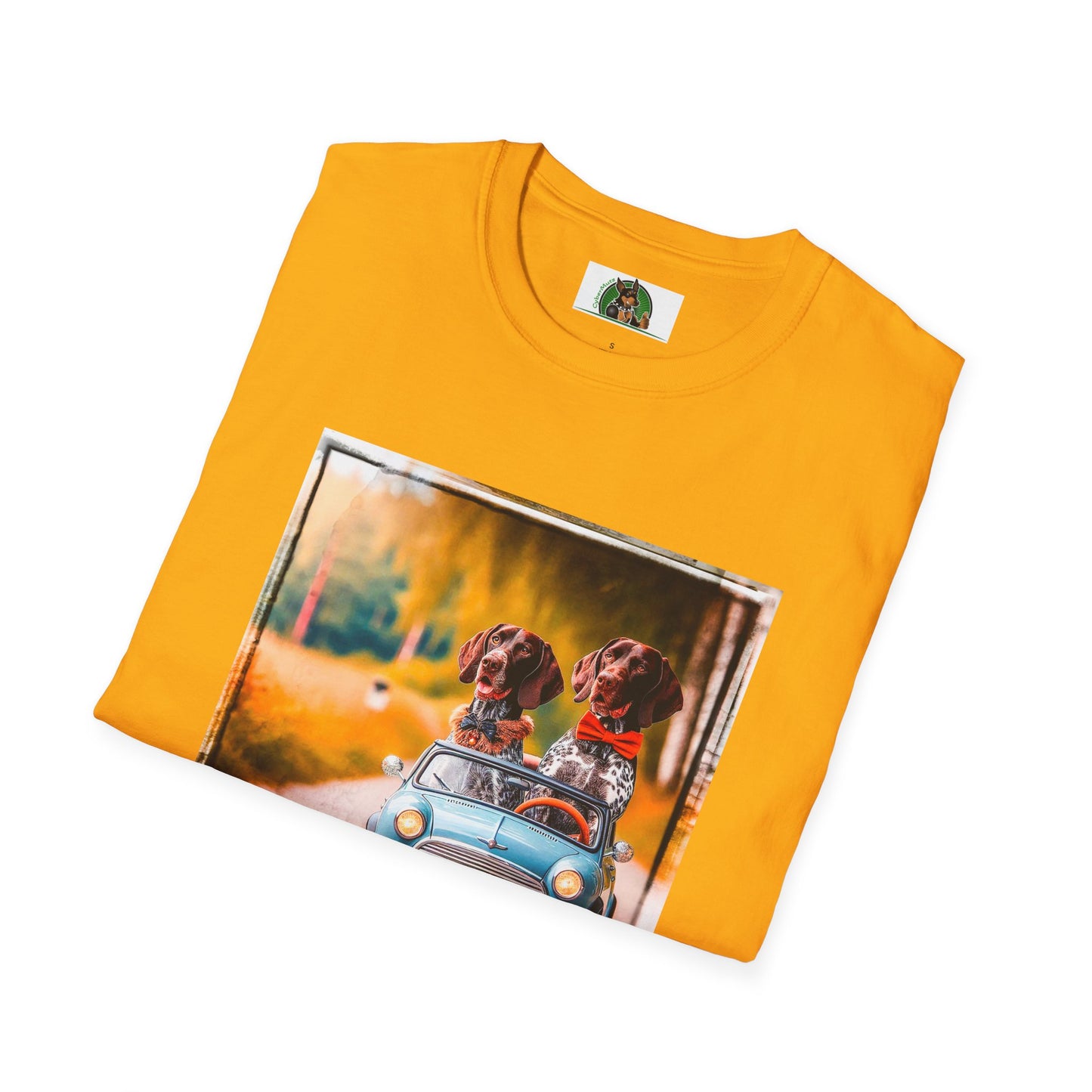 Wacky German Shorthaired Pointer happy friends t shirt