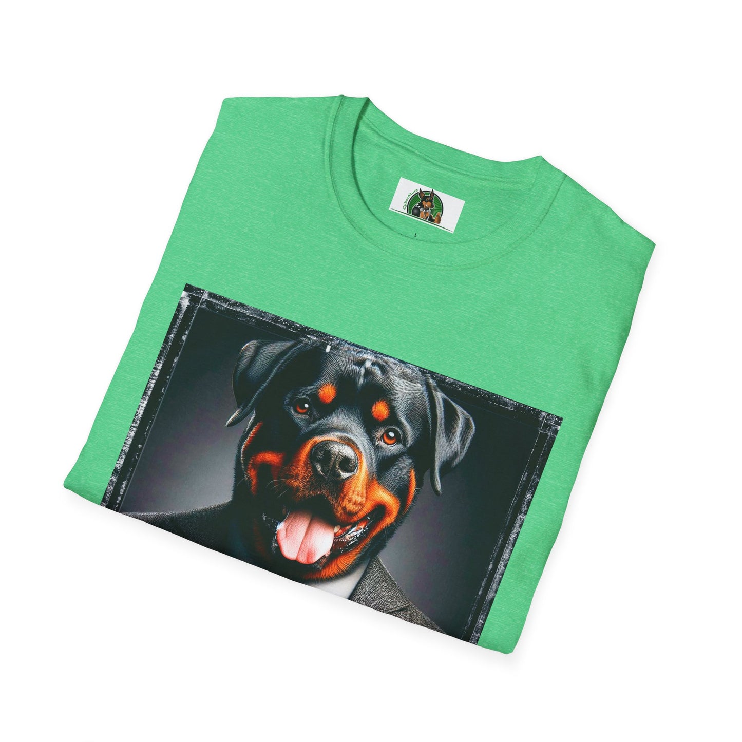 Rottweiler nice suit shirt