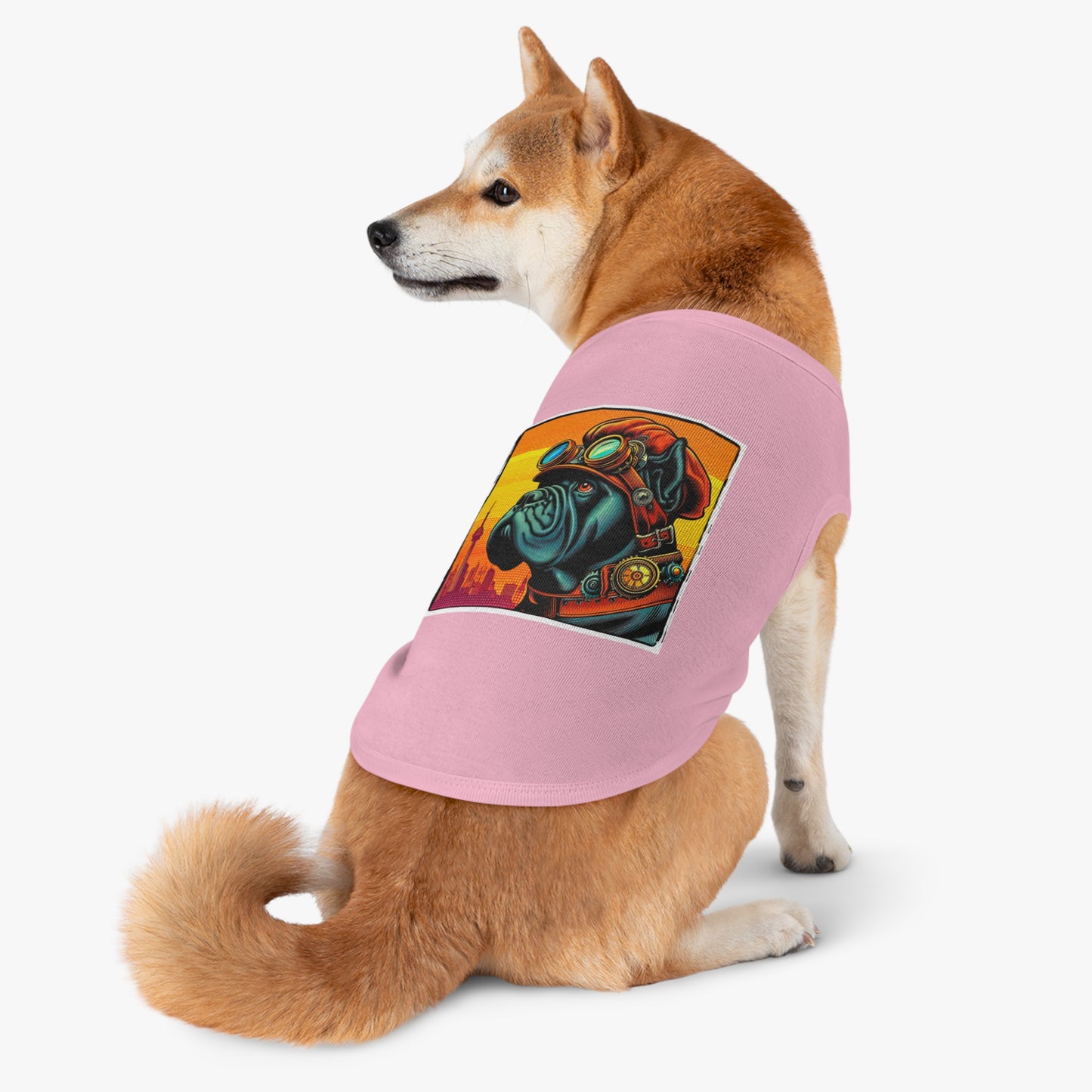 Pet Tank Top Cane Corso Steampunk Pets Printify