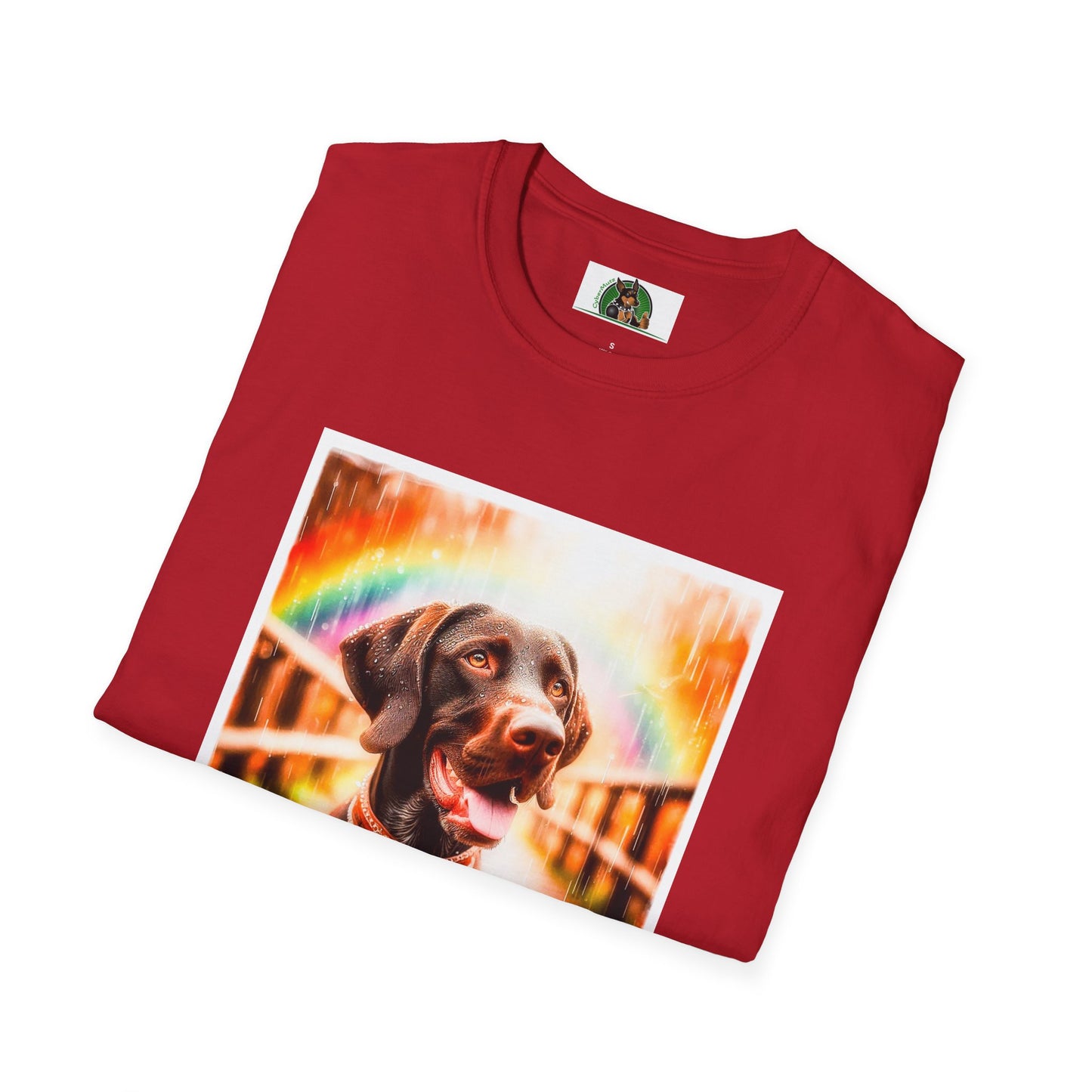 German Shorthaired Pointer rainy day t shirt