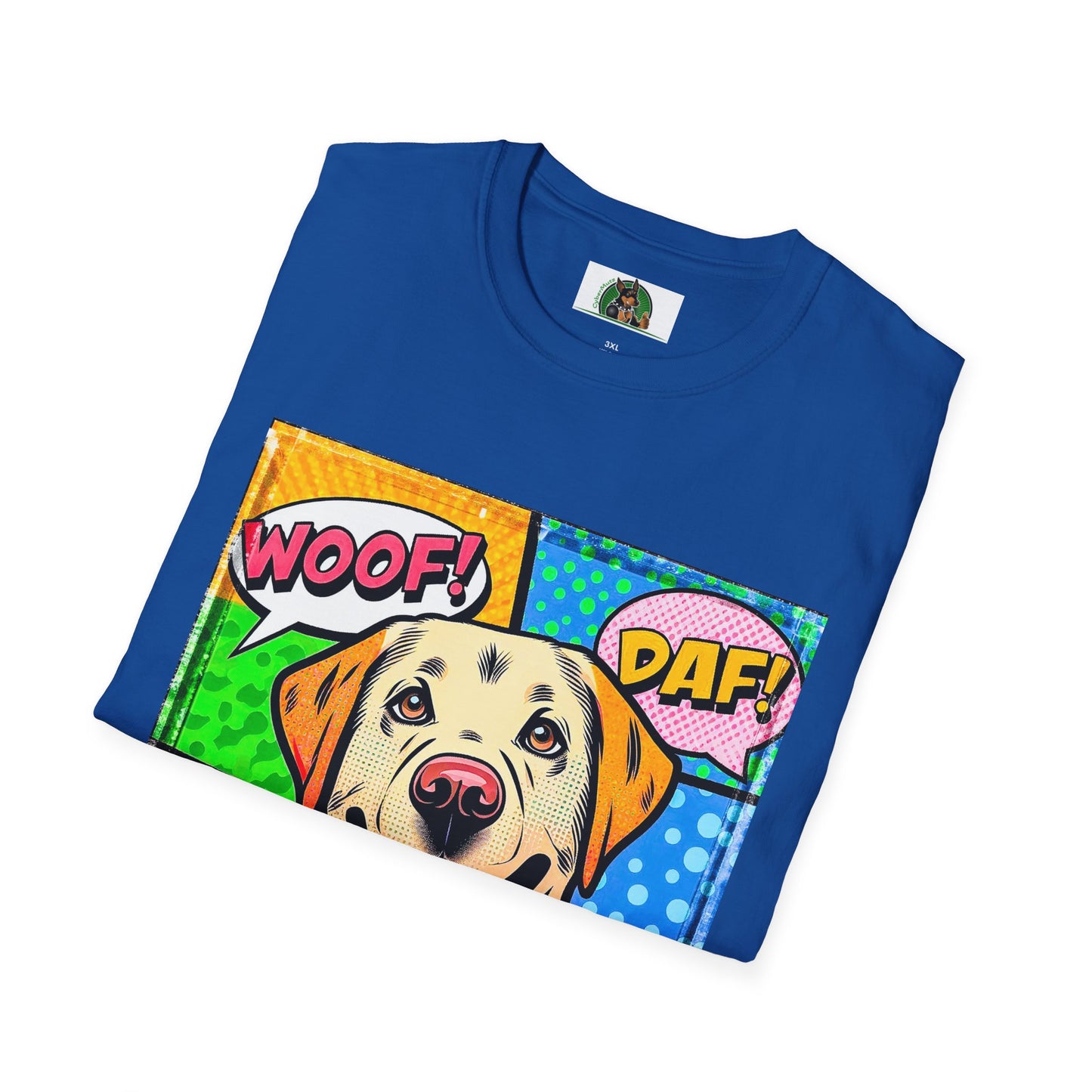 Wacky Labrador Retriever T-Shirt Printify