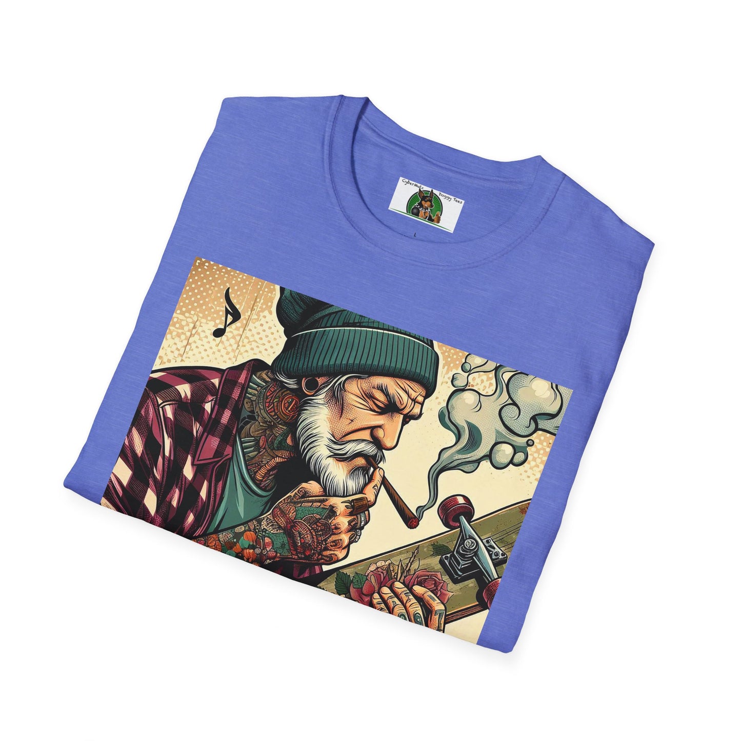 Wacky Skater Dude T-Shirt Printify