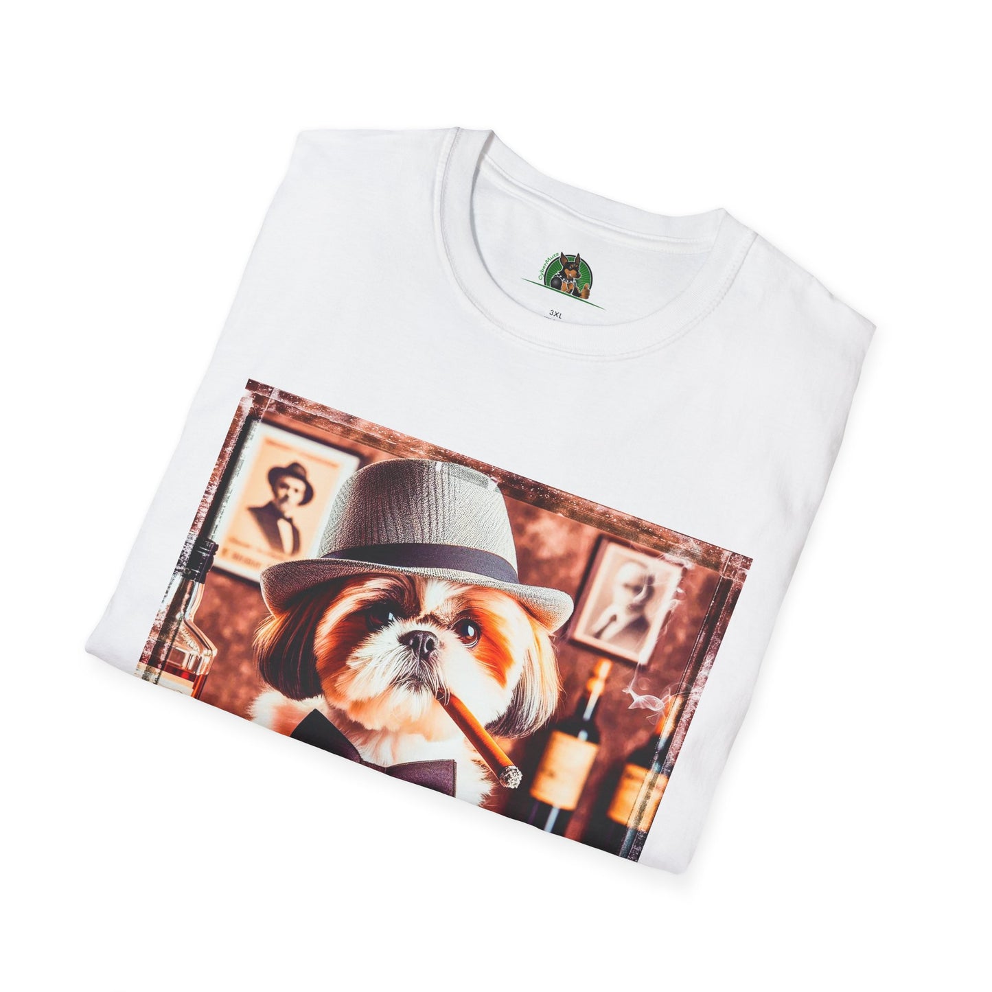 Shih Tzu cigars shirt T-Shirt Printify