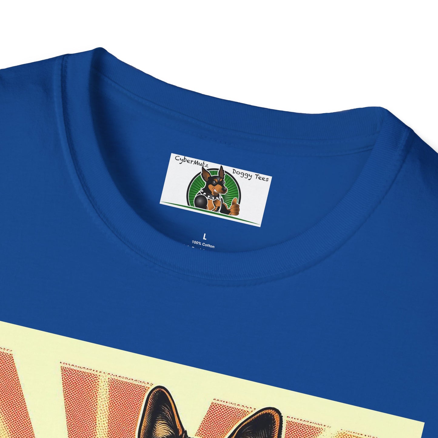 German Shepherd in a Wacky Little Car T-Shirt Printify