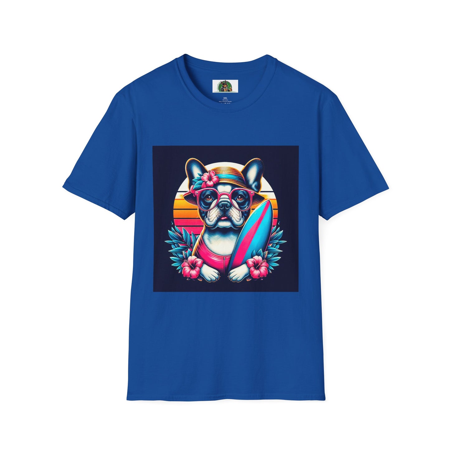 French Bulldog T-Shirt Printify XS Royal