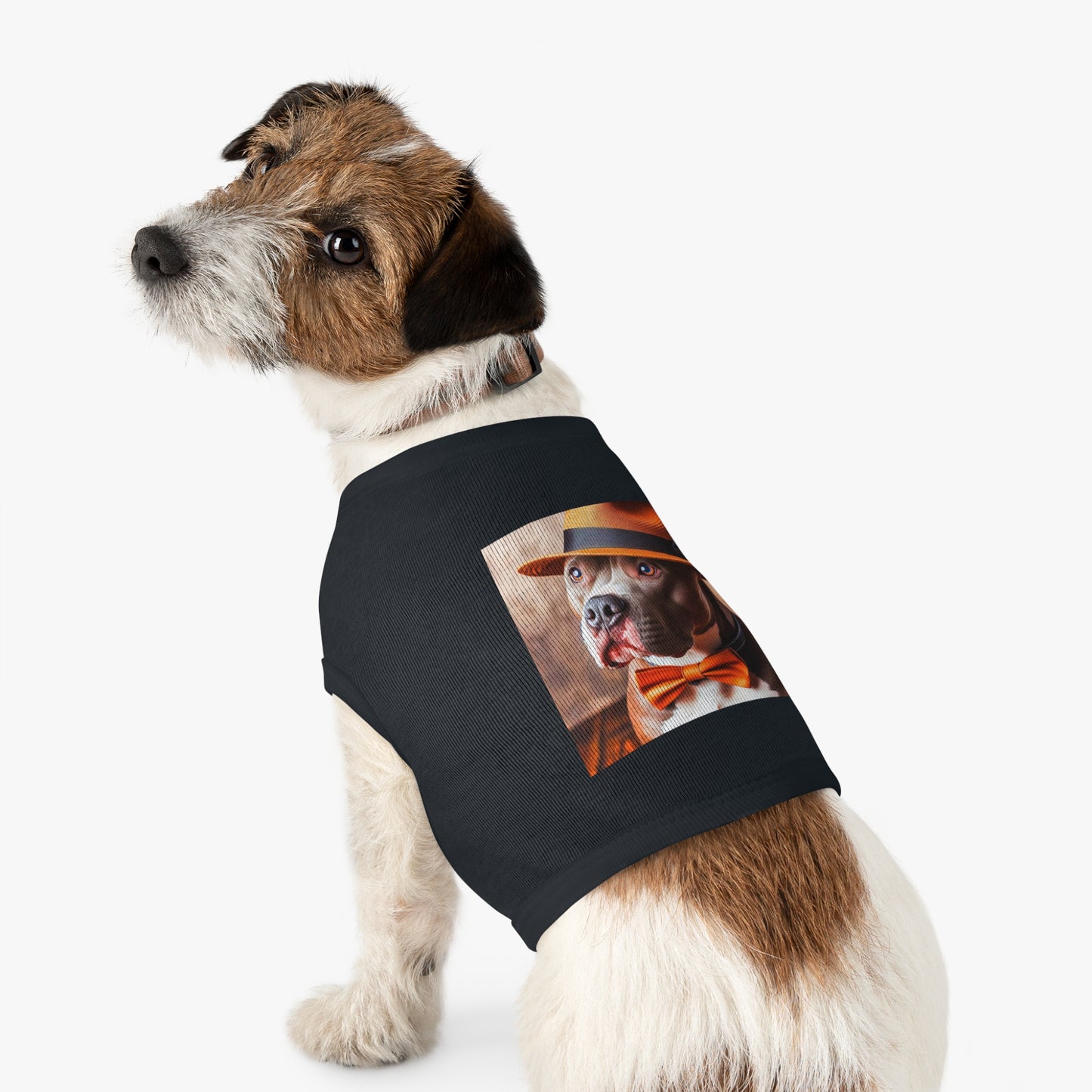 Pet Tank Top Pit Bull pretty boy Pets Printify