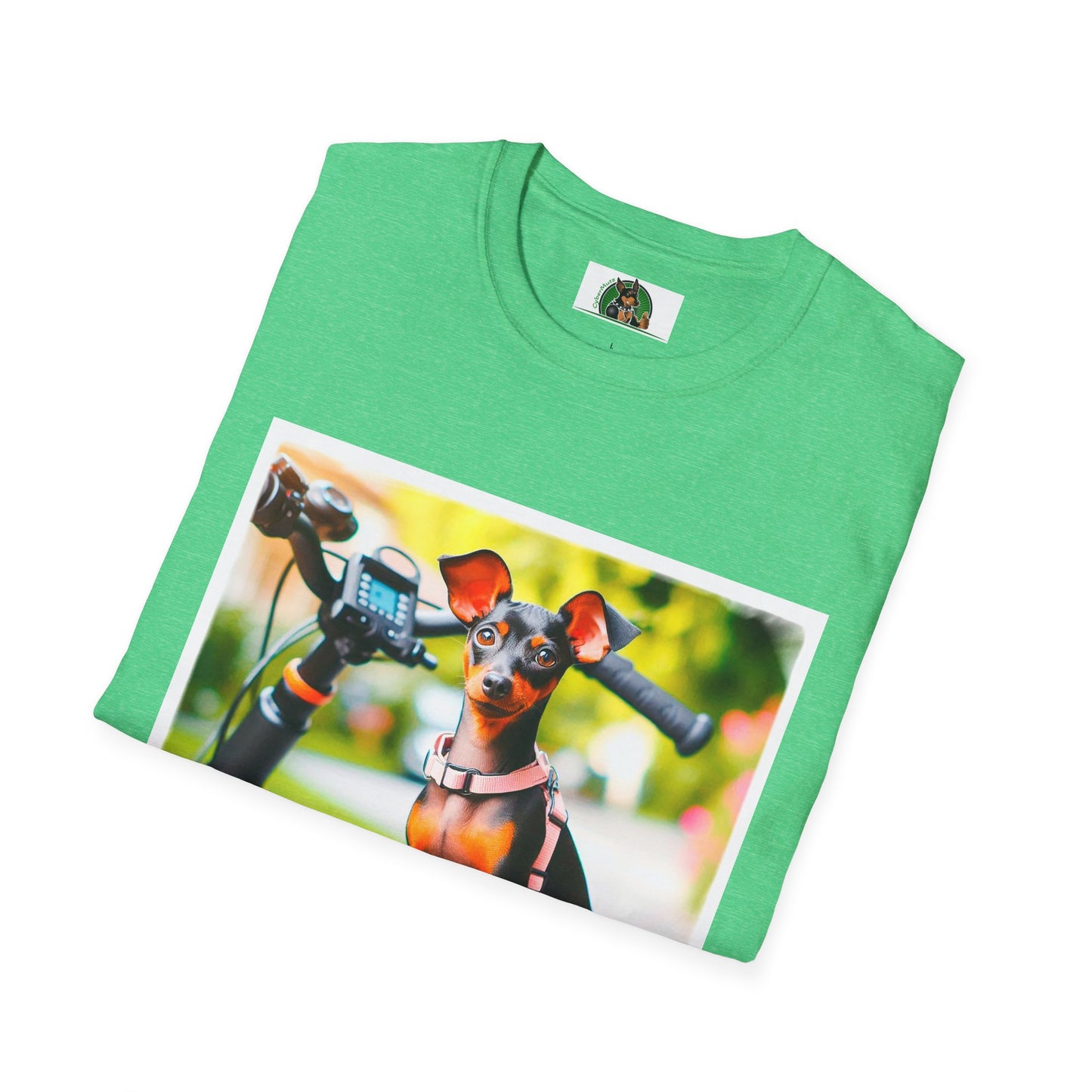 Min Pin T-Shirt bike riding