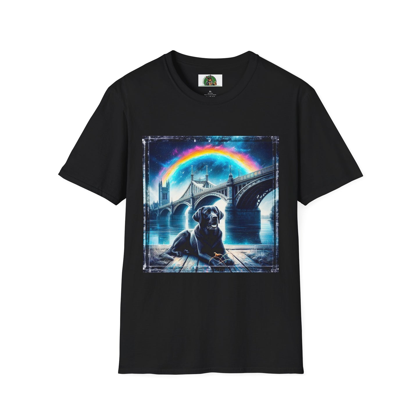 Labrador Retriever T-Shirt Printify XS Black