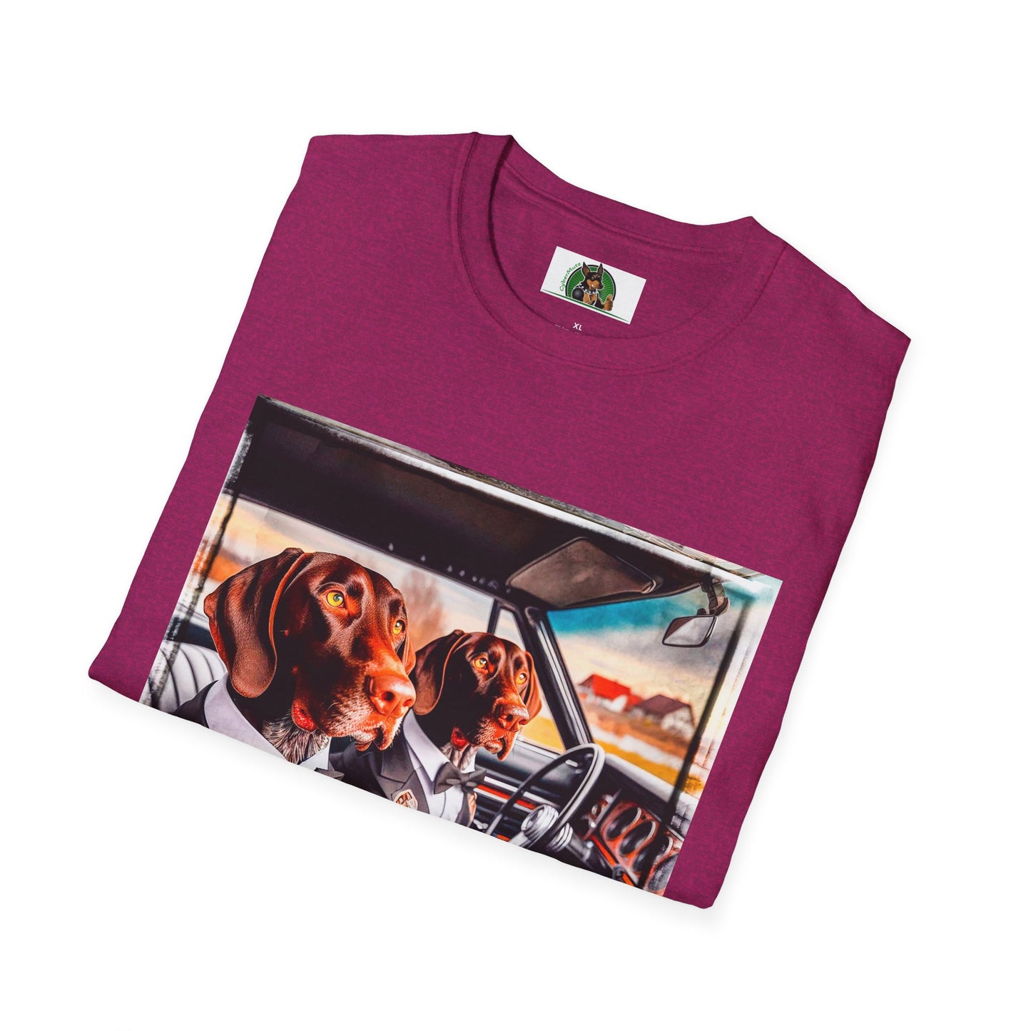 Wacky German Shorthaired Pointer party fun t shirt