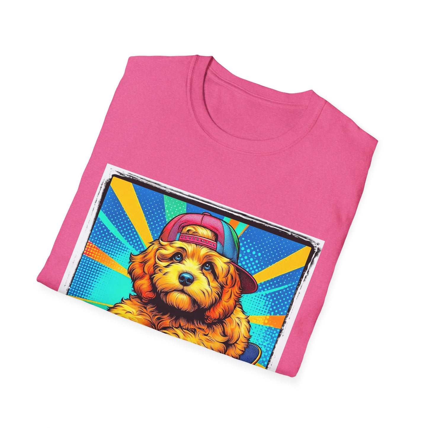 CockerPoo skater dude t shirt