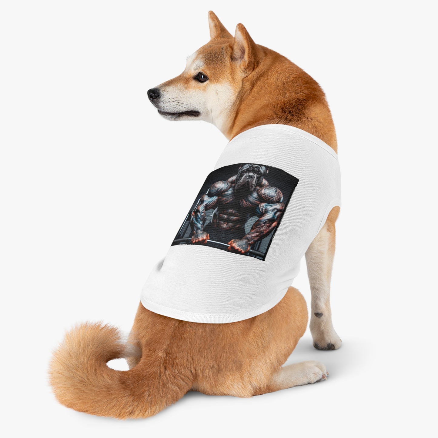 Pet Tank Top Cane Corso Super Buffed Pets Printify