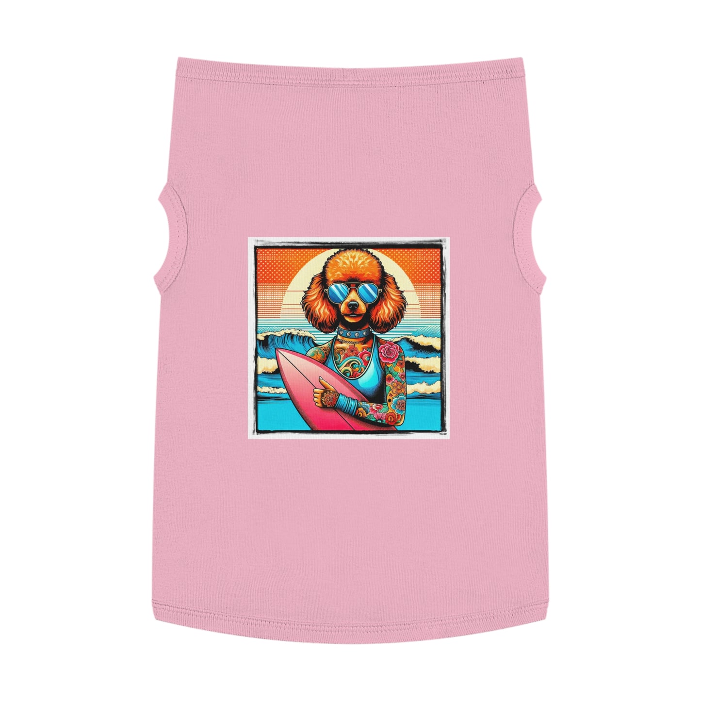 Pet Tank Top Poodle Pets Printify XL Pink