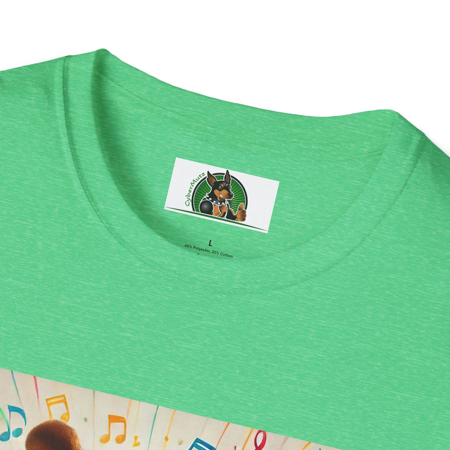 Beagle Dancing T-Shirt - Unisex Softstyle Tee T-Shirt Printify